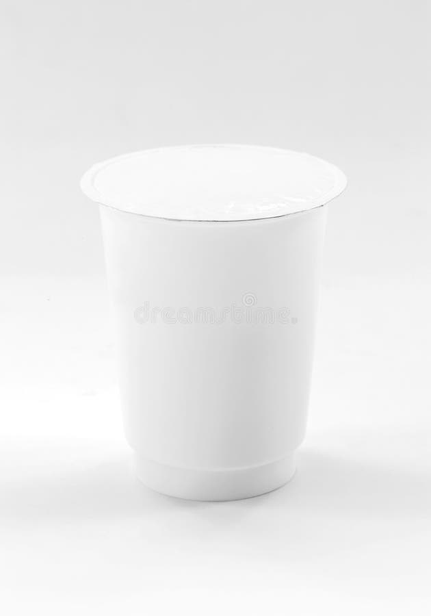 Yogurt packaging stock image. Image of shopping, shop 12868865