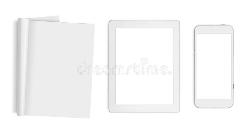 Blank pages, tablet img