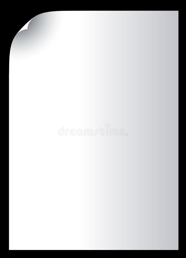 Blank Paper Sheet Vector for Free Download