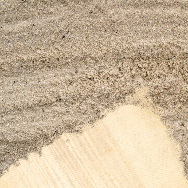 Blank Paper Note in Sand Beach Texture Stock Photo Image of empty
