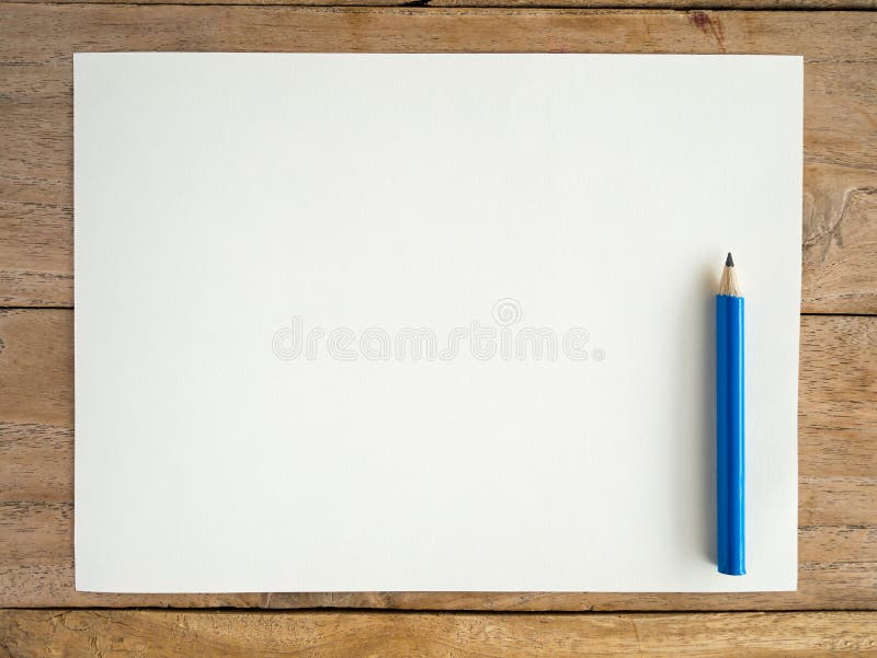 https://thumbs.dreamstime.com/b/blank-paper-pencil-wood-table-white-76356499.jpg