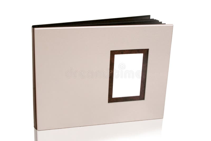 Blank photo album