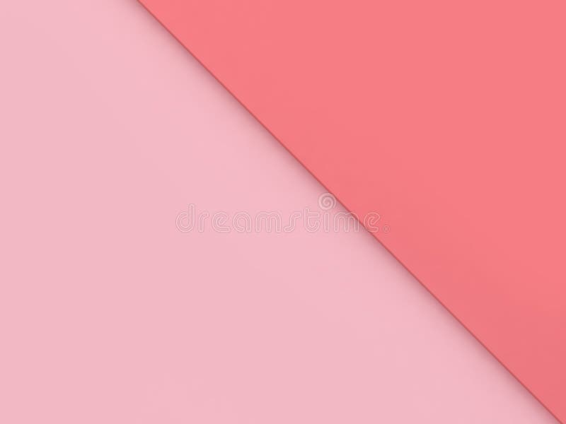 Blank pink tilted corner soft pink background minimal abstract 3d render vector illustration