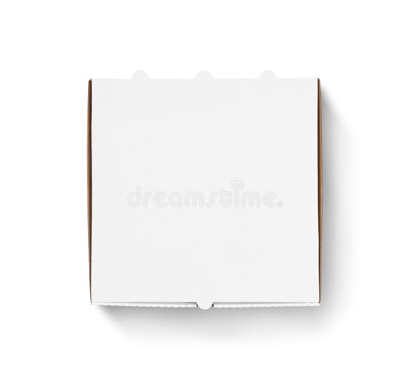 Download Blank Pizza Box Design Mock Up Top View Stock Photo ...