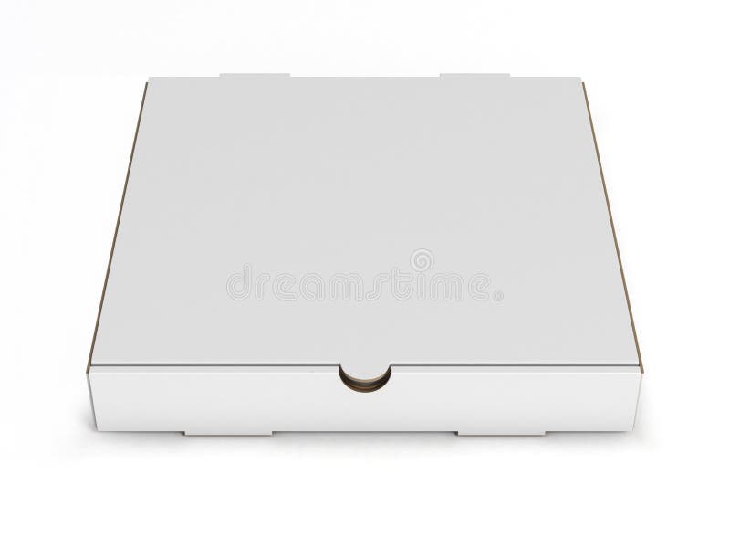 Blank pizza boxes stock illustration. Illustration of blank 20067180