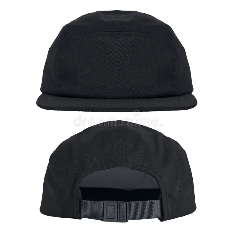 Download Blank Plain Snapback 5 Panel Isolated On White Background Stock Photo Image Of Bundle Pack 147968472