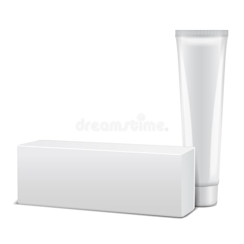 Download Blank Plastic Tube With White Box For Medicine Or ...