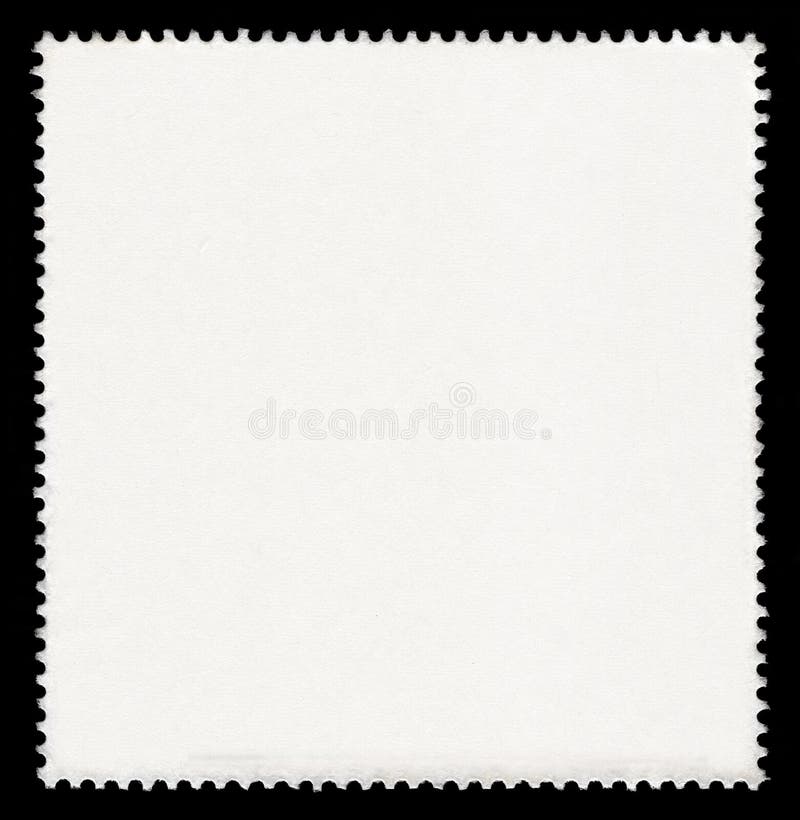 Blank Postage Stamp