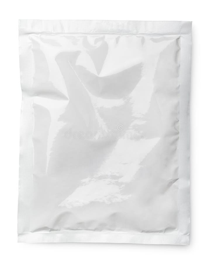 Blank product package on white royalty free stock image