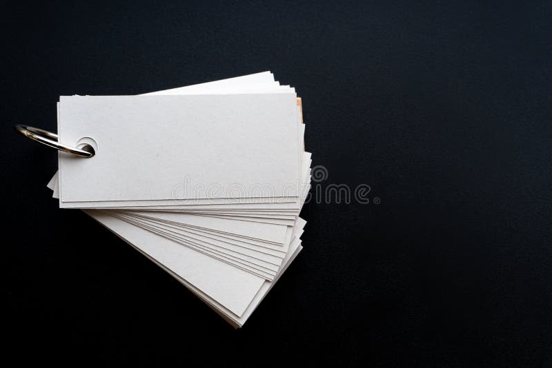 Blank ring memo on black background. Notepad composition stock images, royalty-free photos and pictures
