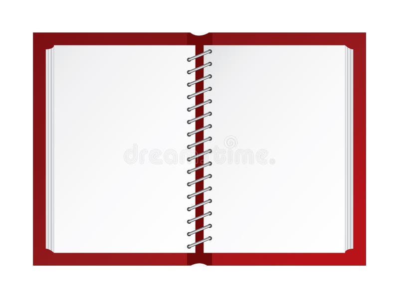 Download Scrapbook Blank Diary Royalty-Free Stock Illustration Image