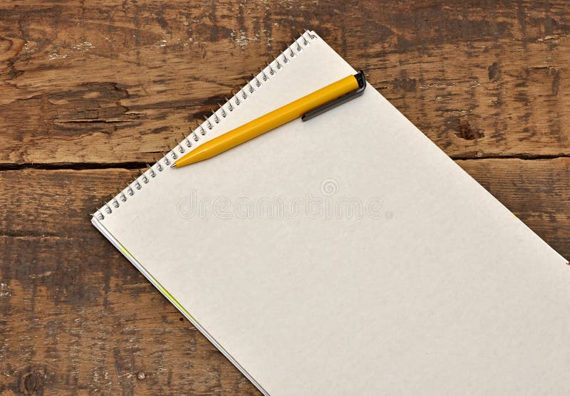 Blank sheet of paper