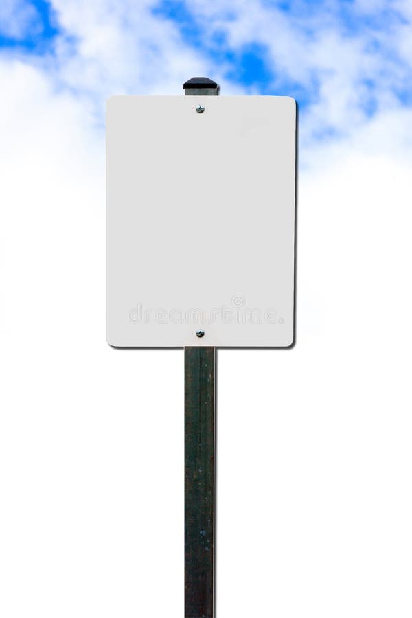 Blank Signpost
