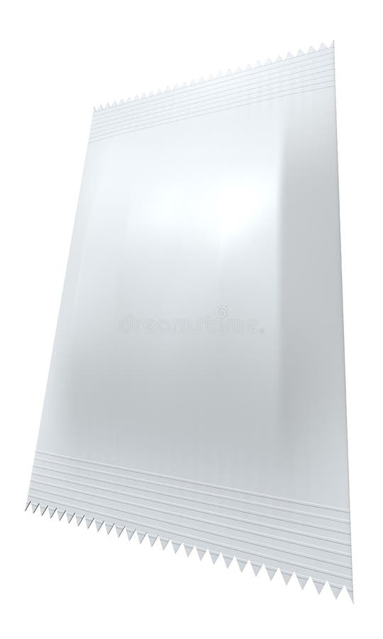 Blank snack pack vector illustration Blank snack pack vector illustration