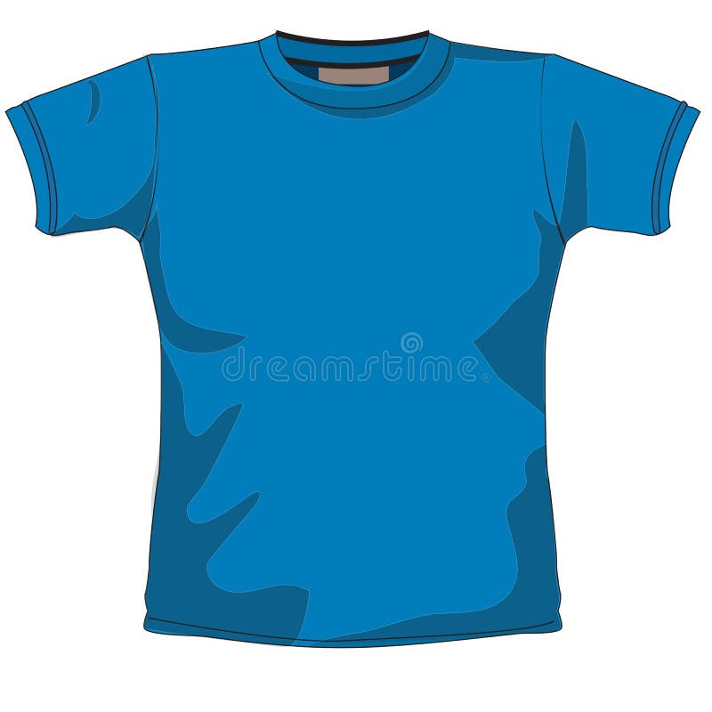 Blank tshirt red stock vector. Illustration of lines 5986717