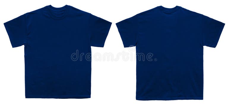 8,553 Blank T Shirt Template Front Back Stock Photos - Free & Royalty ...