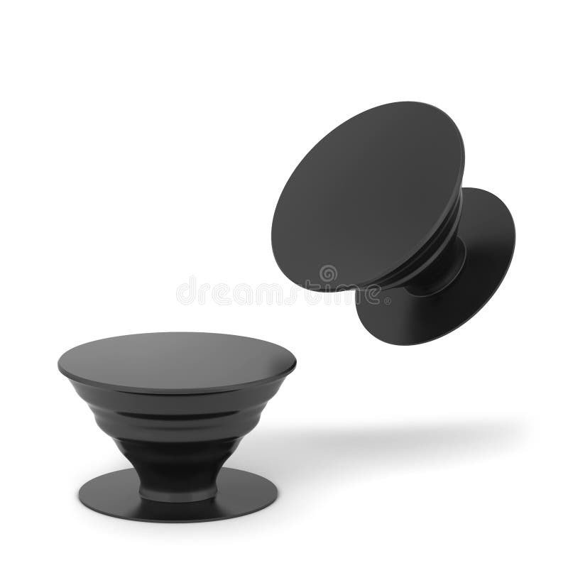 Blank Telephone Pop Socket Mockup Stock Illustration - Illustration of blank, brand: 153831704
