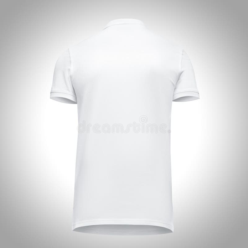 Download Blank Template Men White Polo Shirt Short Sleeve, Front ...