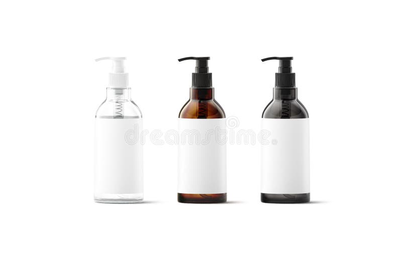 Download Blank Transparent Amber Black Glass Bottle With White Label Mockup Stock Photo Image Of Amber Face 171320264