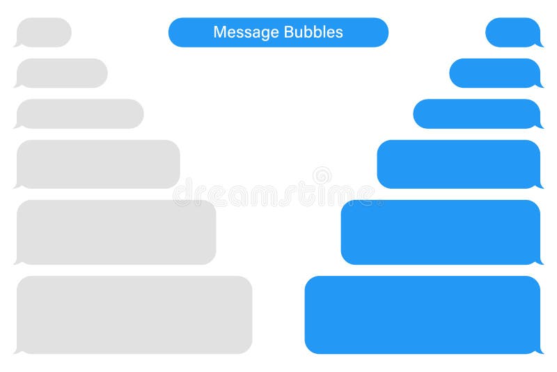 photo Blank Sms Text Bubble Png dreamstime com