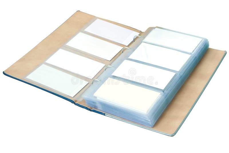 Blank visit cards stock photos