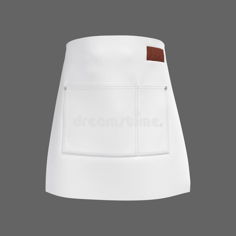 Blank Waist Aprons, Apron Mockup Stock Illustration Illustration of