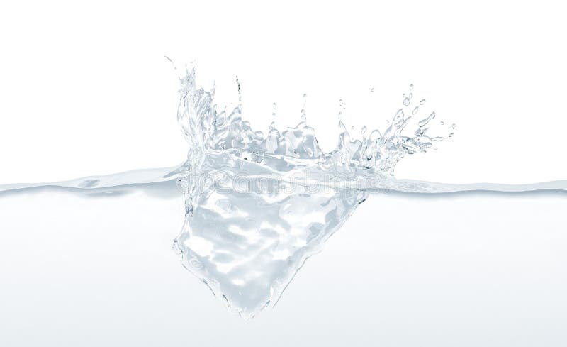 Download Blank Water Splash In Motion Mock Up Stock Image Image Of Isolated Mockup 128836533