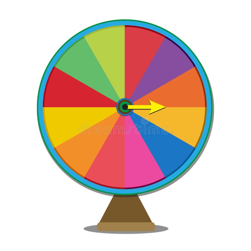 Spinner Wheel Roulette Stock Illustrations – 25 Spinner Wheel Roulette  Stock Illustrations, Vectors & Clipart - Dreamstime