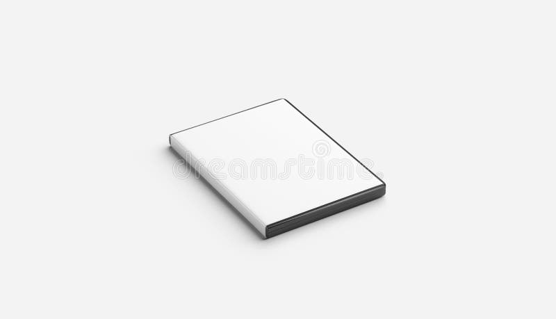 Blank Blu-ray case white, grey, black. Illustration 3D rendering. Isolated  on white background Stock Photo - Alamy