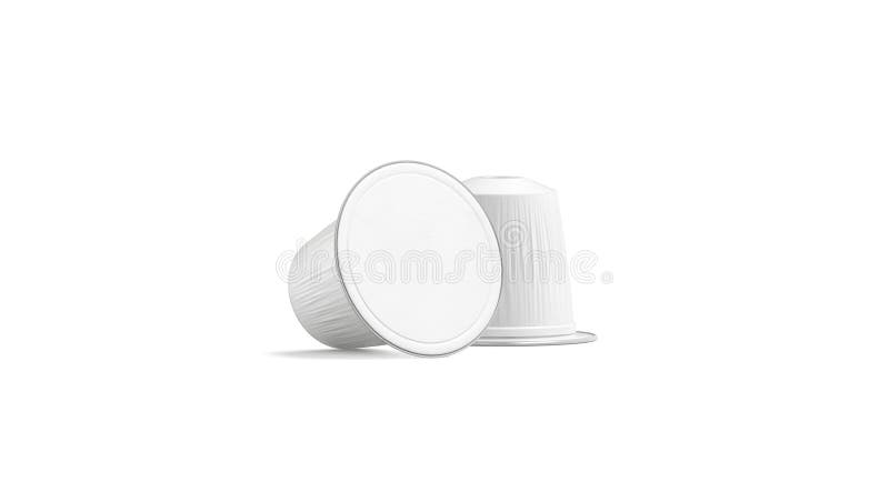 Download Blank White Coffee Capsule Box Mock Up Isolated Front View Stock Illustration Illustration Of Mockup Drink 152406659