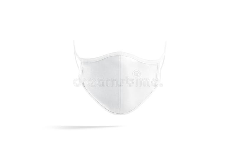 Download Medical Face Mask Template For Fabric Stock Vector ...