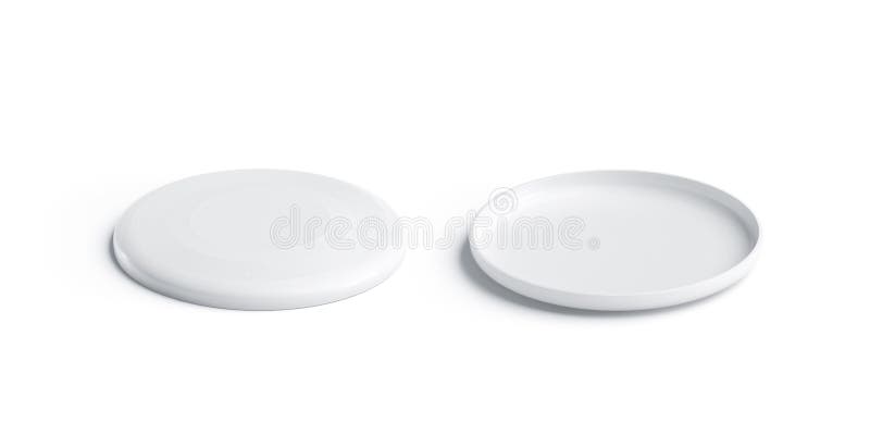 Download Blank White Plastic Frisbee Mockup Isolated Front And Back Stock Illustration Illustration Of Disc Mockup 143368700