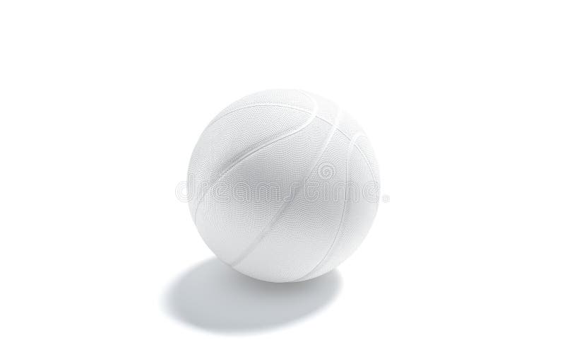 Download Blank White Rubber Basketball Ball Mockup, Side View Stock Illustration - Illustration of ...