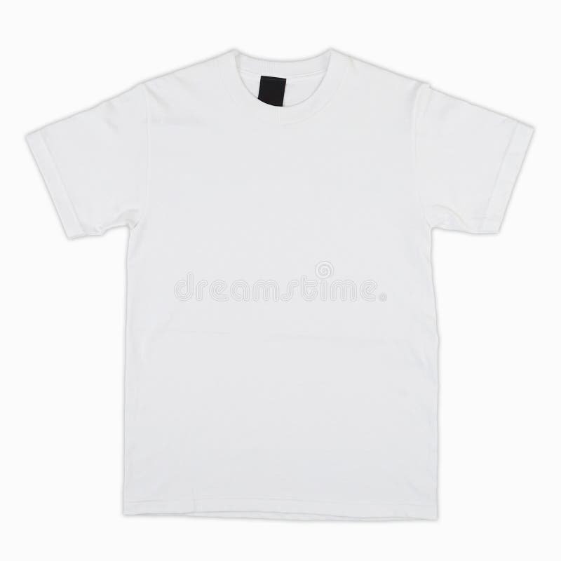 Blank White Shirt Mock Up Template Stock Photo - Image Of Blank, Font:  203907958