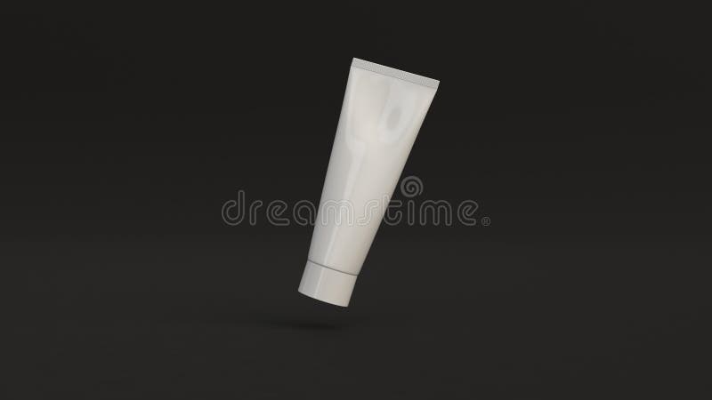 Download Blank White Tube Of Toothpaste, Cream Or Gel Stock ...