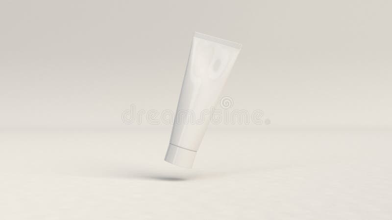 Download Blank White Tube Of Toothpaste, Cream Or Gel Stock ...