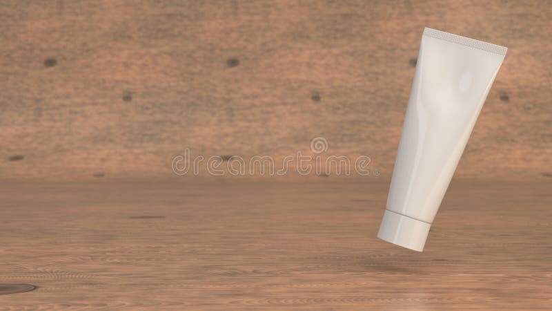 Download Blank White Tube Of Toothpaste, Cream Or Gel Stock ...