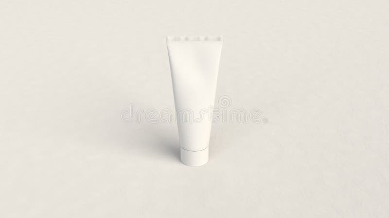Download Blank White Tube Of Toothpaste, Cream Or Gel Stock ...