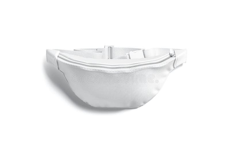 Download Blank White Waist Bag Mock Up Lying, Top View Stock ...