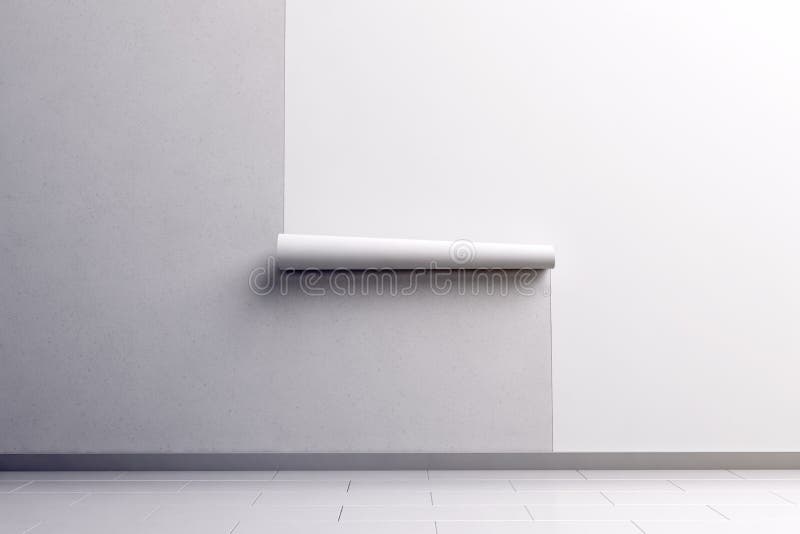 Download Blank White Wallpaper Hanging Wall Design Mock Up Photos Free Royalty Free Stock Photos From Dreamstime