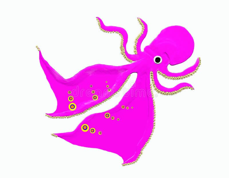 Blanket octopus stock illustration. Illustration of wild 38228405