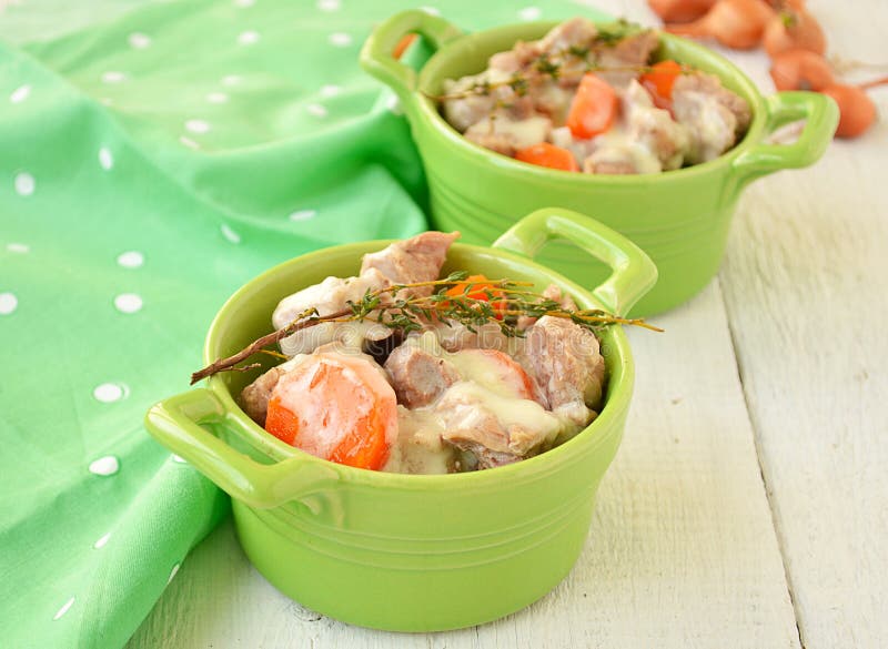 Blanquette of Veal. Traditional French Cuisine Stock Photo Image of