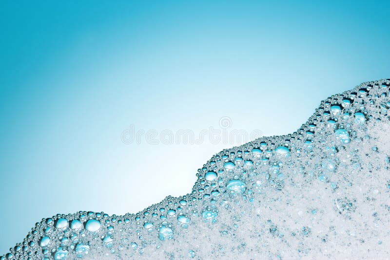 Blasen-Schaum-Wasser-Seifenlösungs-Hintergrund
