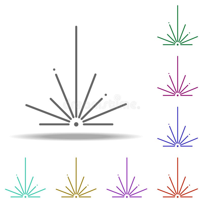 Blaster icon. Elements of Laser in multi color style icons. Simple icon for websites, web design, mobile app, info graphics vector illustration