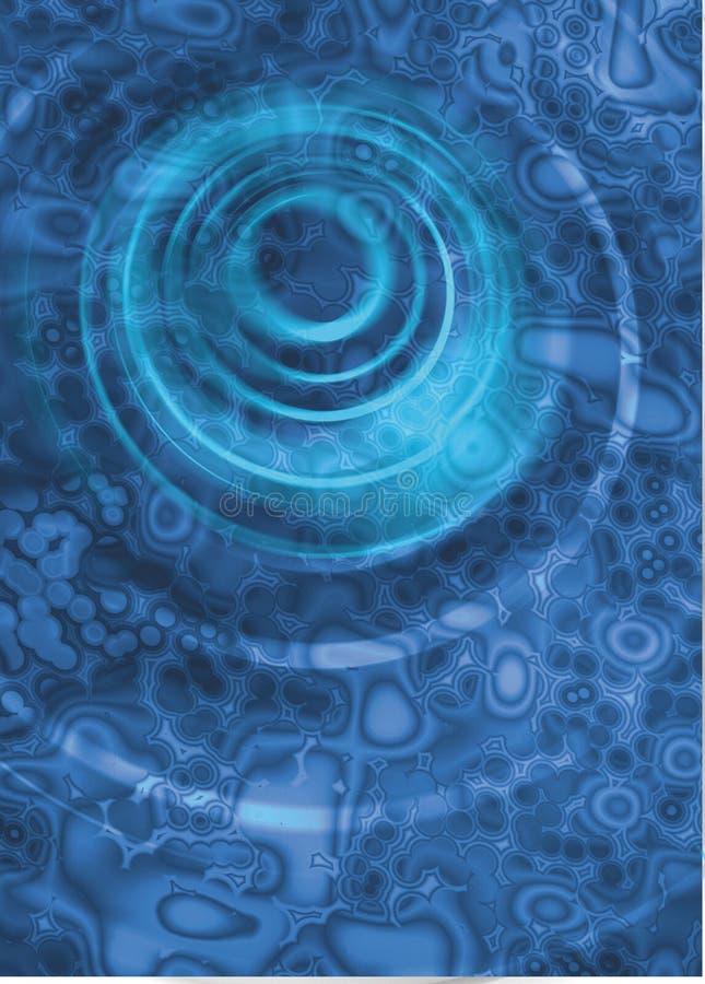 Blau plätschert digitalen Hintergrund vektor abbildung Blau plätschert digitalen Hintergrund vektor abbildung