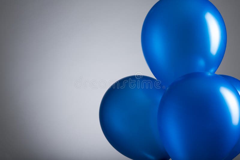 Blaue Ballone