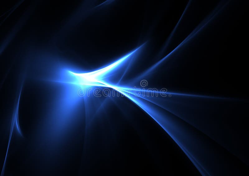 Elegant blue flames on a black background-3D rendered fractal. Elegant blue flames on a black background-3D rendered fractal.