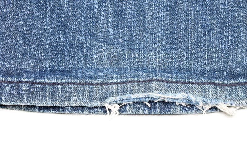 Blaue heftiger Beinabschluß des Denims Jeans oben lizenzfreies stockfoto