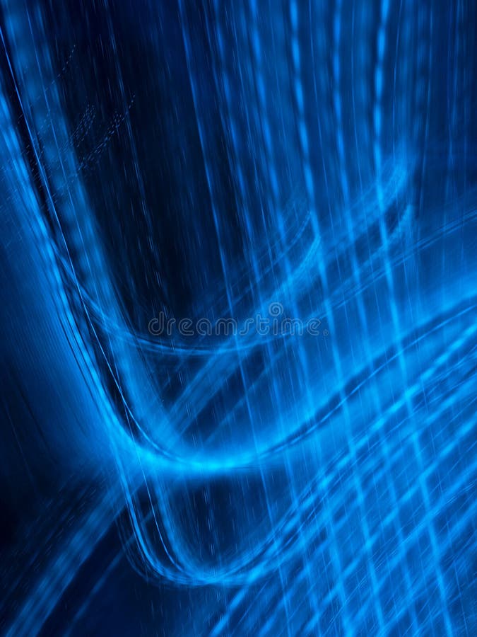 Blaue Neonlinien, abstrakter Hintergrund lizenzfreie abbildung Blaue Neonlinien, abstrakter Hintergrund lizenzfreie abbildung