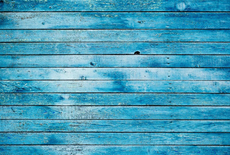 Blaue schmutzige hölzerne Wand